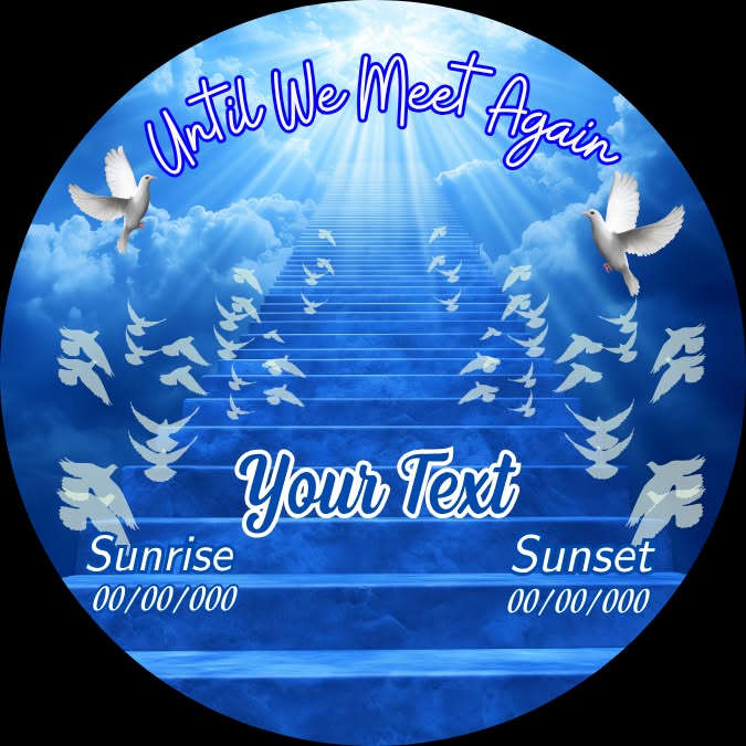 Until We Meet Again - blue sky