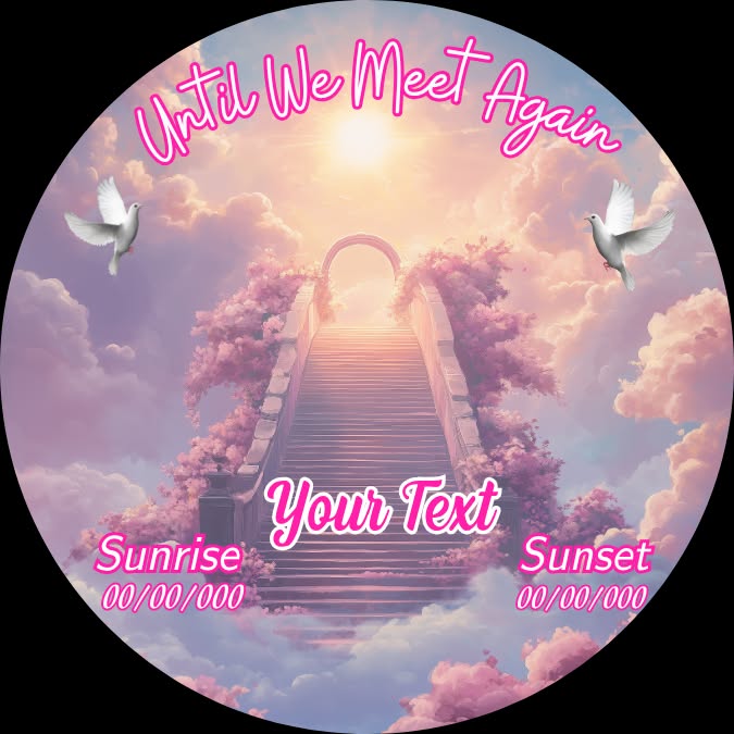 Until We Meet Again - pink